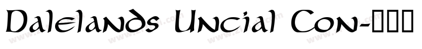 Dalelands Uncial Con字体转换